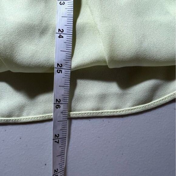 Halogen V-Neck Wrap Blouse, Yellow, L - Picture 6 of 7